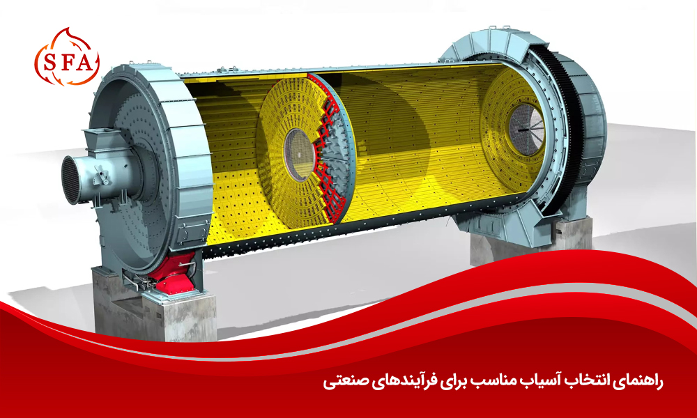 راهنمای انتخاب آسیاب مناسب برای فرآیندهای صنعتی