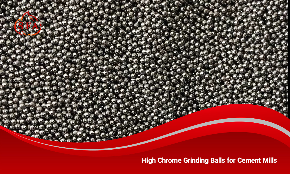 High Chrome Grinding Balls for Cement Mills