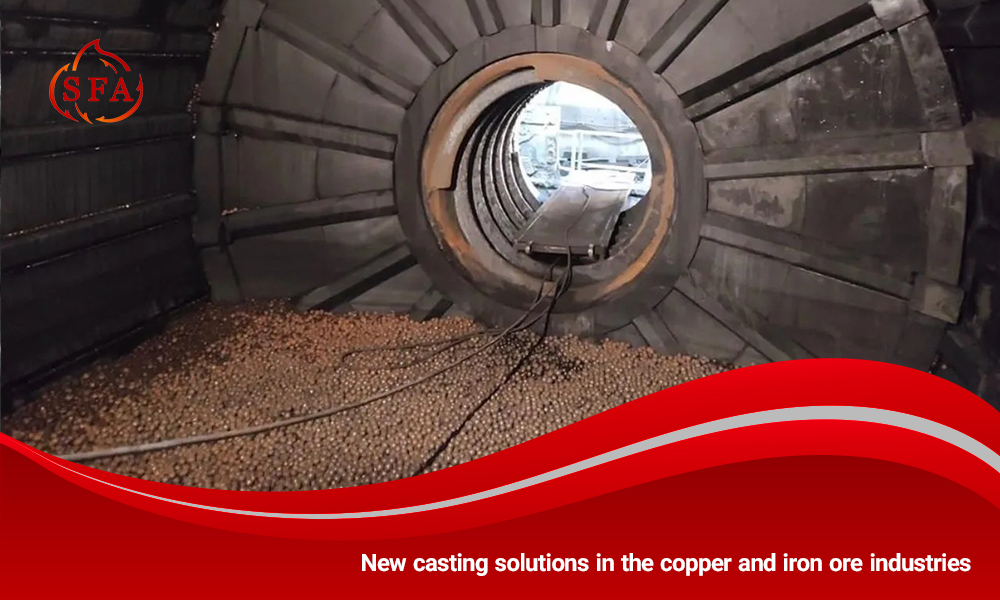 New casting solutions in the copper and iron ore industries